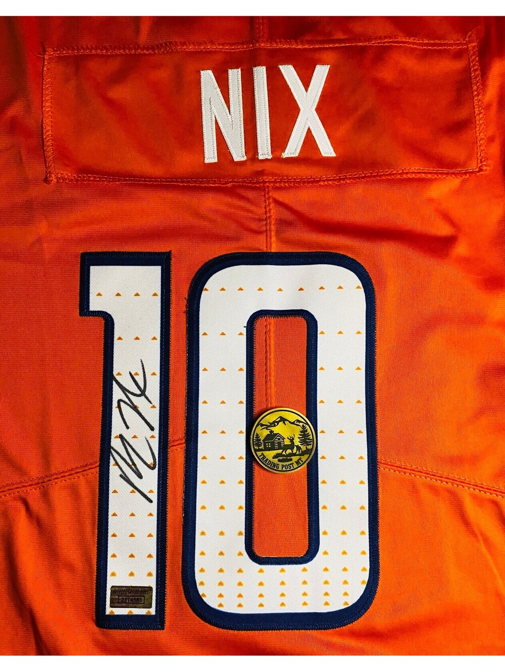 Bo Nix Signed Jersey With COA (2374583) (Broncos)